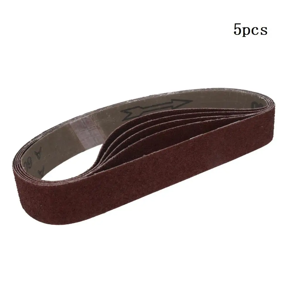 

Utoolmart 5pcs/10pcs/15pcs 533*30 Size Sanding Belt Alumina Grinding Polishing Abrasive Belt High Quality 60/80/100 Grit