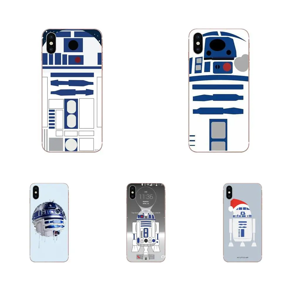 Новый Модный чехол star Wars R2 D2 для Apple iPhone 4 4s 5 5C 5S SE 6 6S 7 8 Plus X XS Max XR | Мобильные
