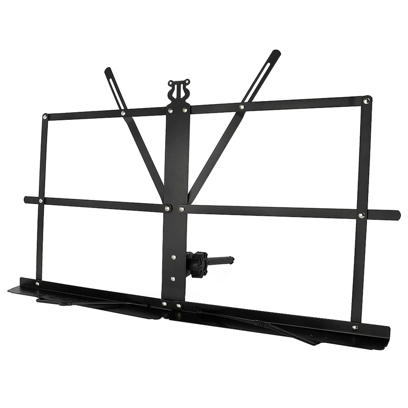 Складная Настольная Музыкальная подставка из металлического листа музыкальный