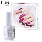 IDO, 24 шт.лот, розовый, красный гель, серия, УФled, для ногтей, замачиваются, Гель-лак, набор, клей для ногтей, лак, яркий и косметический клей, оптовая продажа