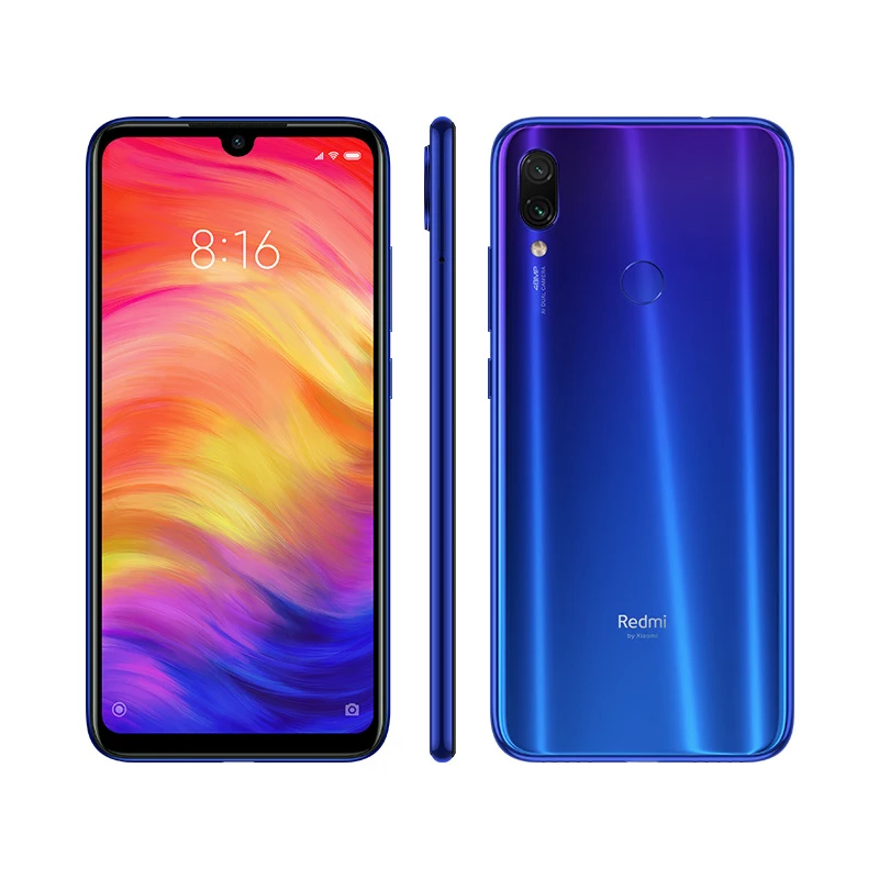 Xiaomi Redmi Note 7 с глобальной версией 4 Гб 128 ГБ Восьмиядерный мобильный телефон Snapdragon