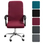 Эластичные чехлы на кресла чехол для офисного кресла, вращающийся, с защитой от грязи, SML