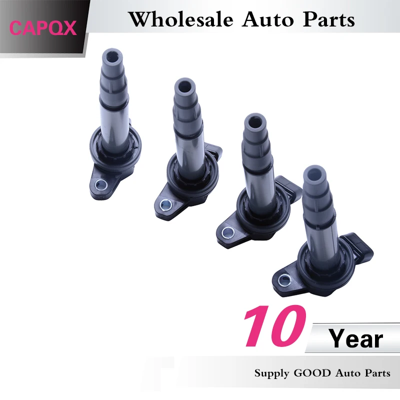 4 шт. катушка зажигания CAPQX 90919-02258 для CT200H VERSO Corolla AURIS PRIUS AVENSIS E'Z RAV4 YRIS VIOS WISH LEVIN 2009- |