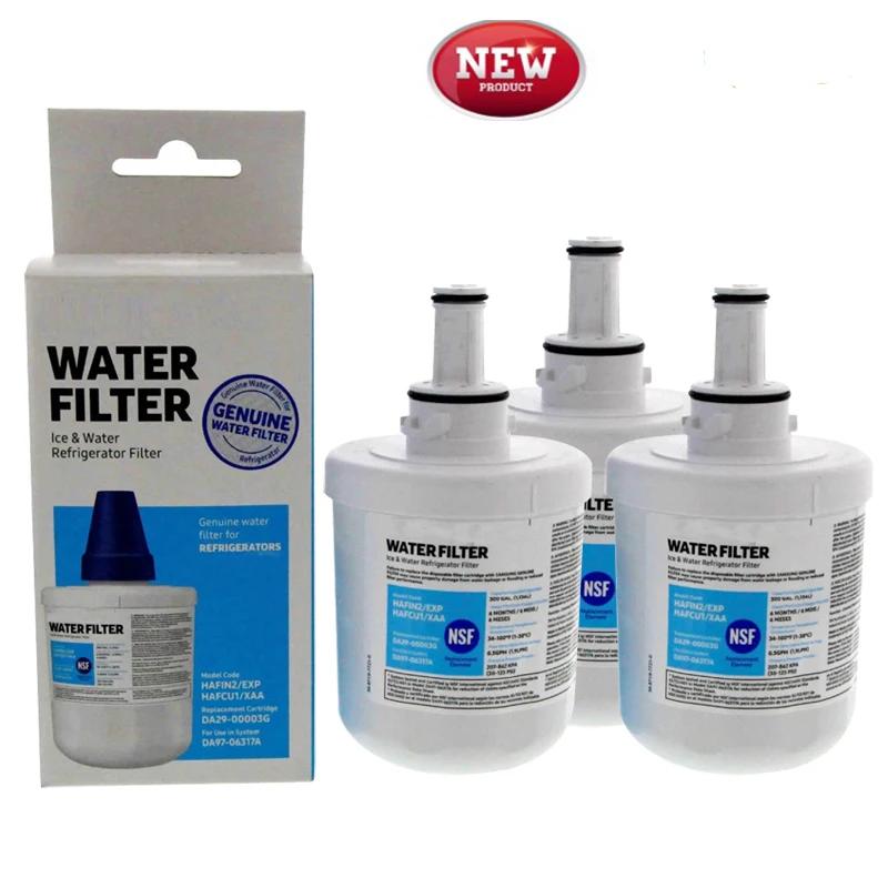 DA29-00003G фильтр для воды в холодильнике, Замена для Samsung DA29-00003G, DA29-00003B, Aqua-Pure Plus, HAFCU1