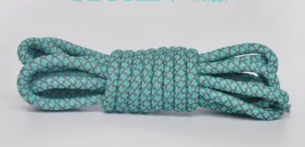 1 pair 1 пара, круглый светильник, шнурки для обуви, Полиэстеровые шнурки, Ботинки martin, кроссовки, спортивные шнурки, светоотражающие шнурки 120 см - Цвет: 1 pair