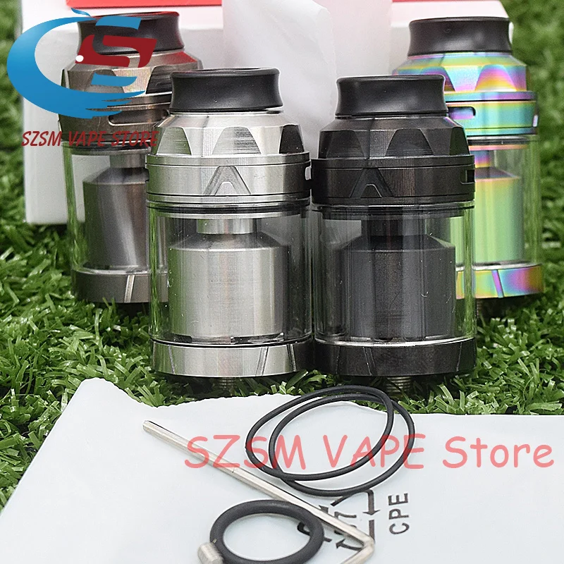 Ntake Dual RTA Tank 4 2 мл/5 8 мл 24 мм одна катушка максимальная емкость герметичные