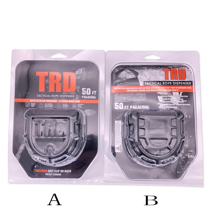 Тактический дозатор для веревки уличный быстрорежущий инструмент из троса