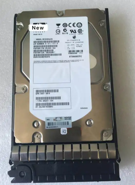 AJ766B 537582-001 300G 10K 3,5 дюйма FC гарантирует новую оригинальную коробку. Обещал отправить в течение 24 часов