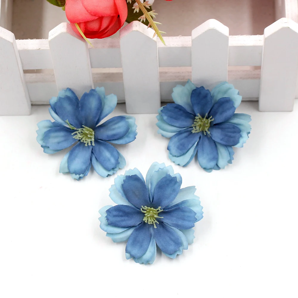 20 шт. искусственные цветы сливы 4 см|fake flower decor|flower decorationflower wedding decoration |