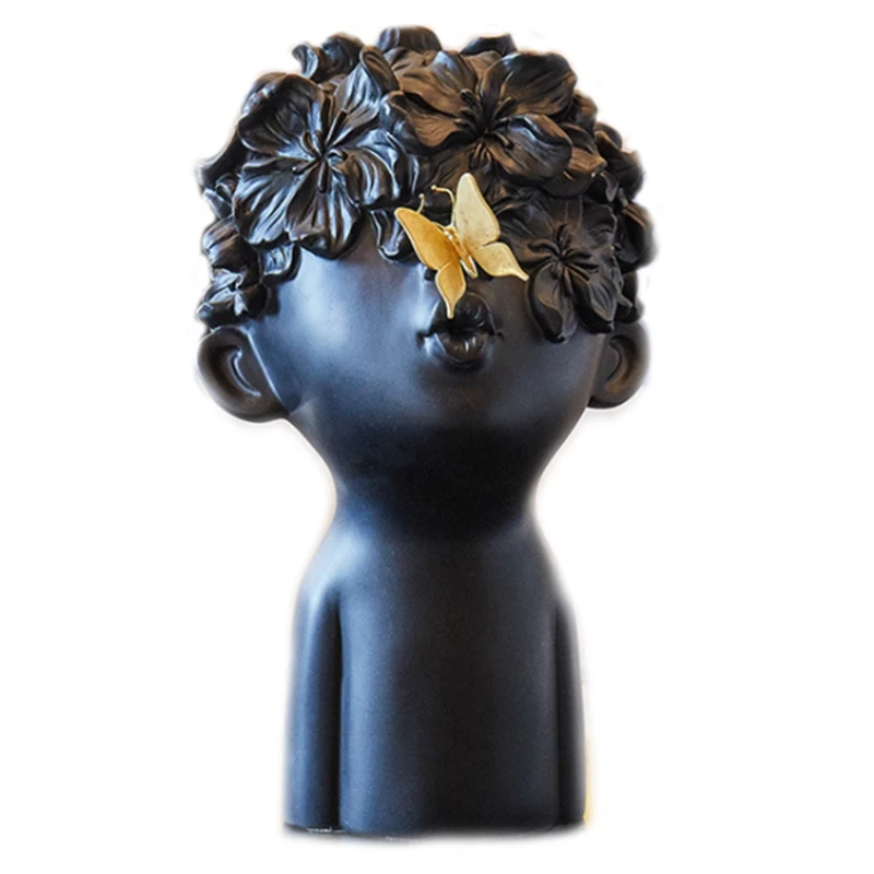 Милая скульптура мальчика минималистичные Статуэтки из смолы для домашнего