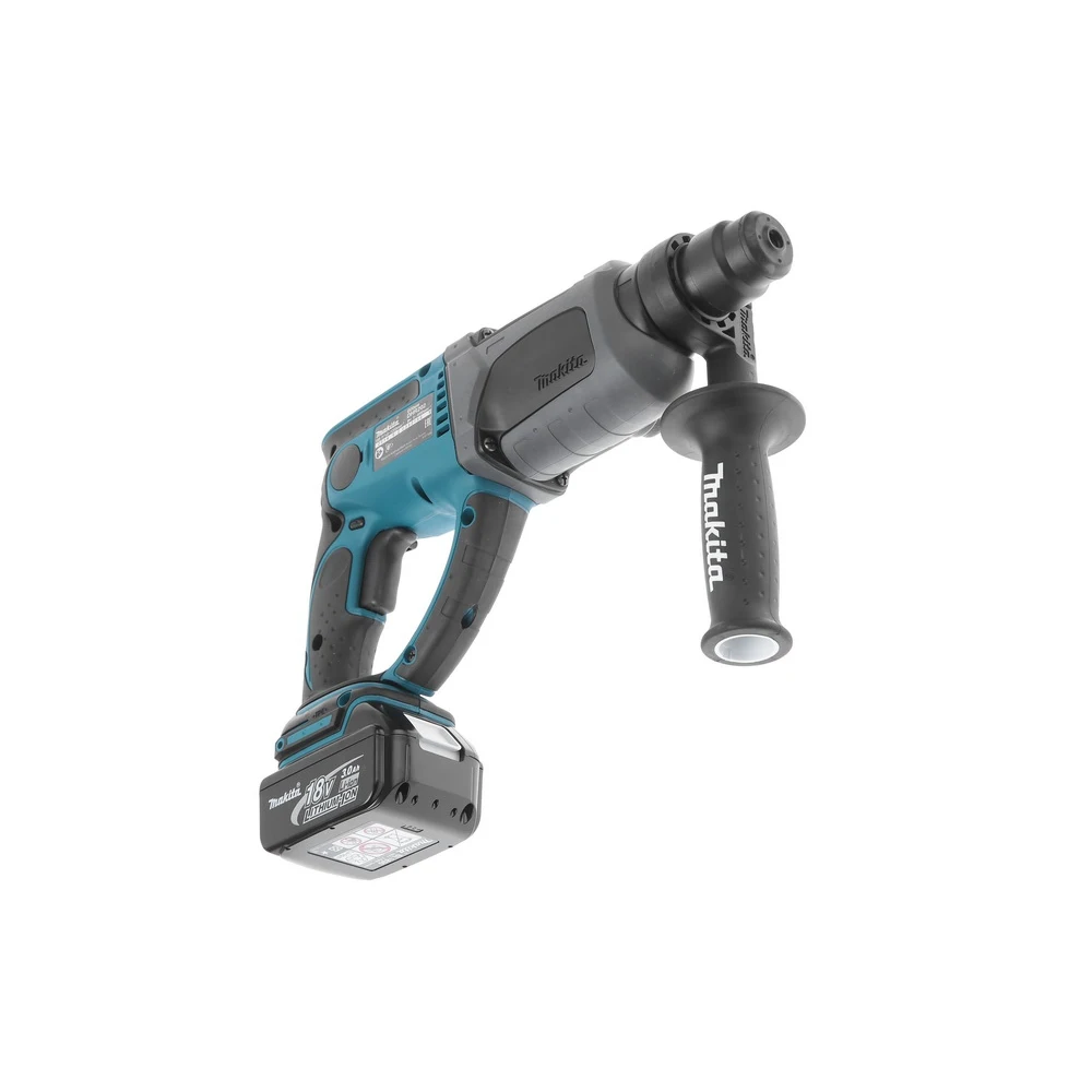 Cordless hammer drill battery. MAKITA DHR202RFE 18.0V 2x3.0Ah LiION 0-1000rpm SDS + 20mm 1.9J 3 modes case Jackhammer electric tools Power drills for