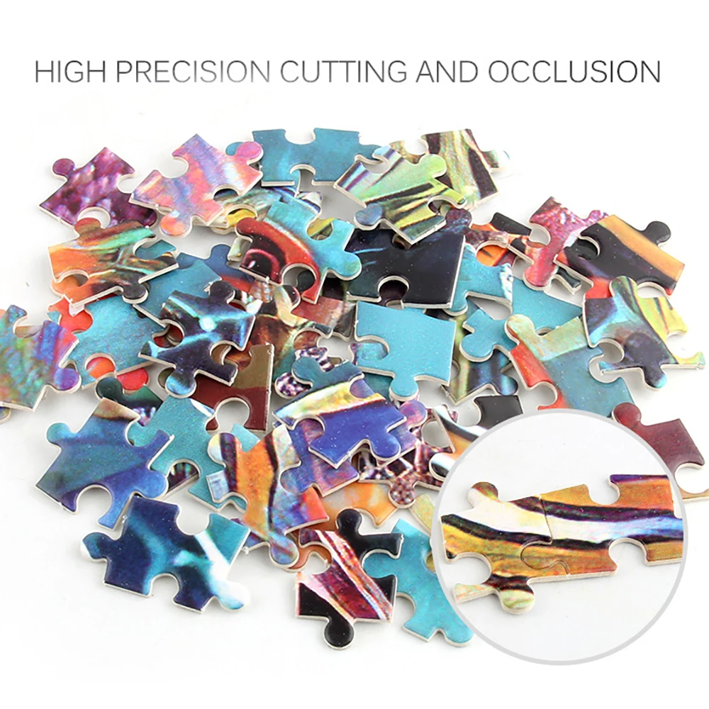 

1000 Pieces Adult Jigsaw Puzzle Sea World Plants Puzzles Sea Turtle Jigsaw Educational Decompression Puzzle toys