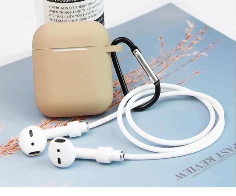 3 шт. аксессуары для AirPods 2 Чехол беспроводные Bluetooth наушники Air Pods защитный чехол для AirPod аксессуары