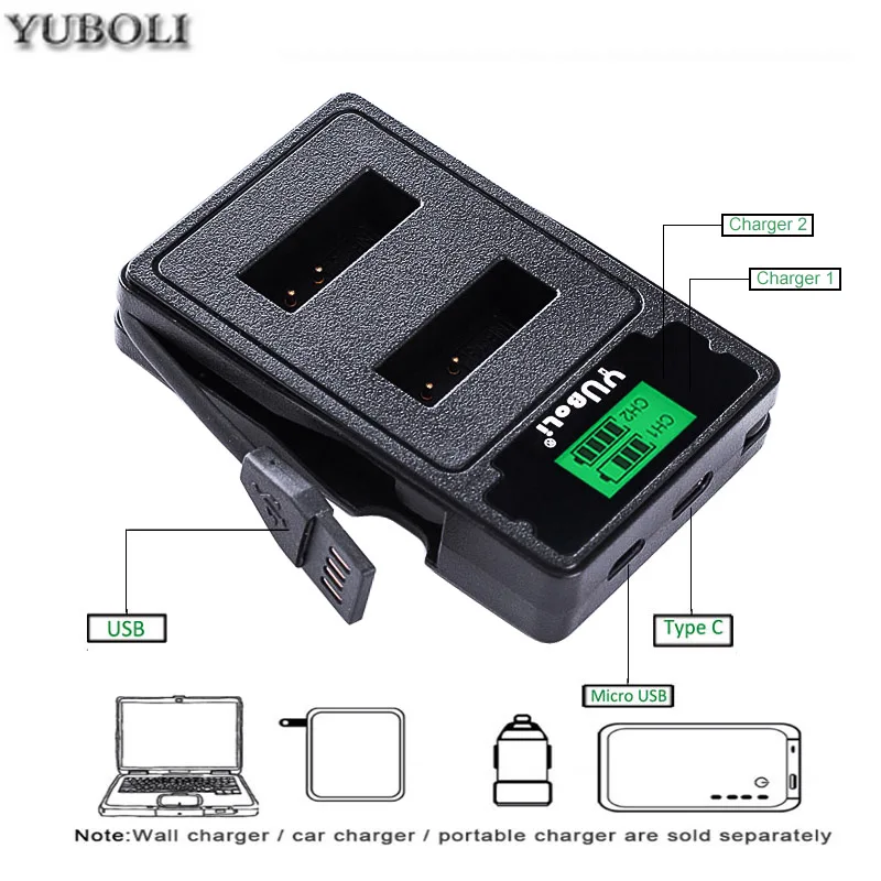 charger only NB-13L NB 13L NB13L батарея+ ЖК DUAL USB зарядное устройство для Canon PowerShot G5X G7X G9X G7 X Mark II G9 X, SX620 SX720 SX730 HS - Цвет: charger only