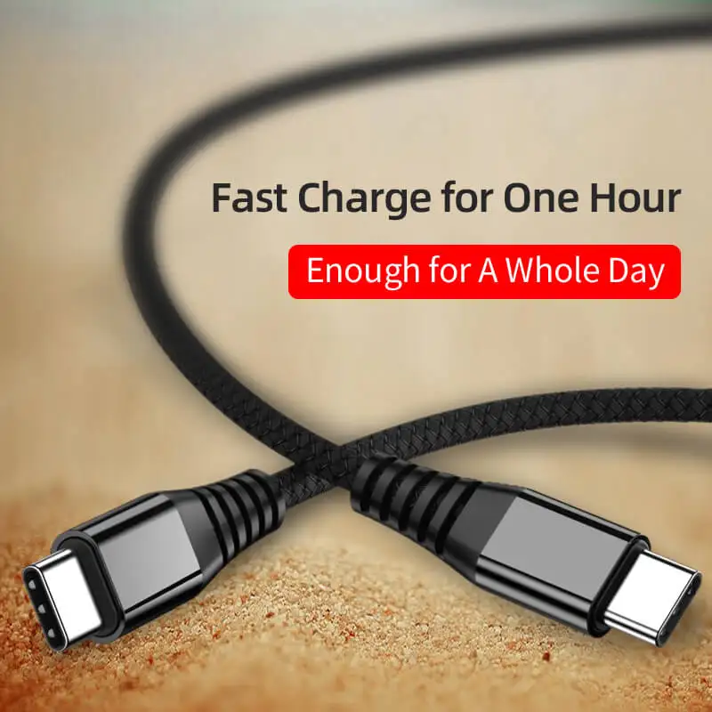 KSTUCNE Type C к USB кабель для Samsung S10 S9 S8 Note Xiaomi mi 9 8 60W PD Quick Charge 4 0 USBC Huawei Быстрая зарядка