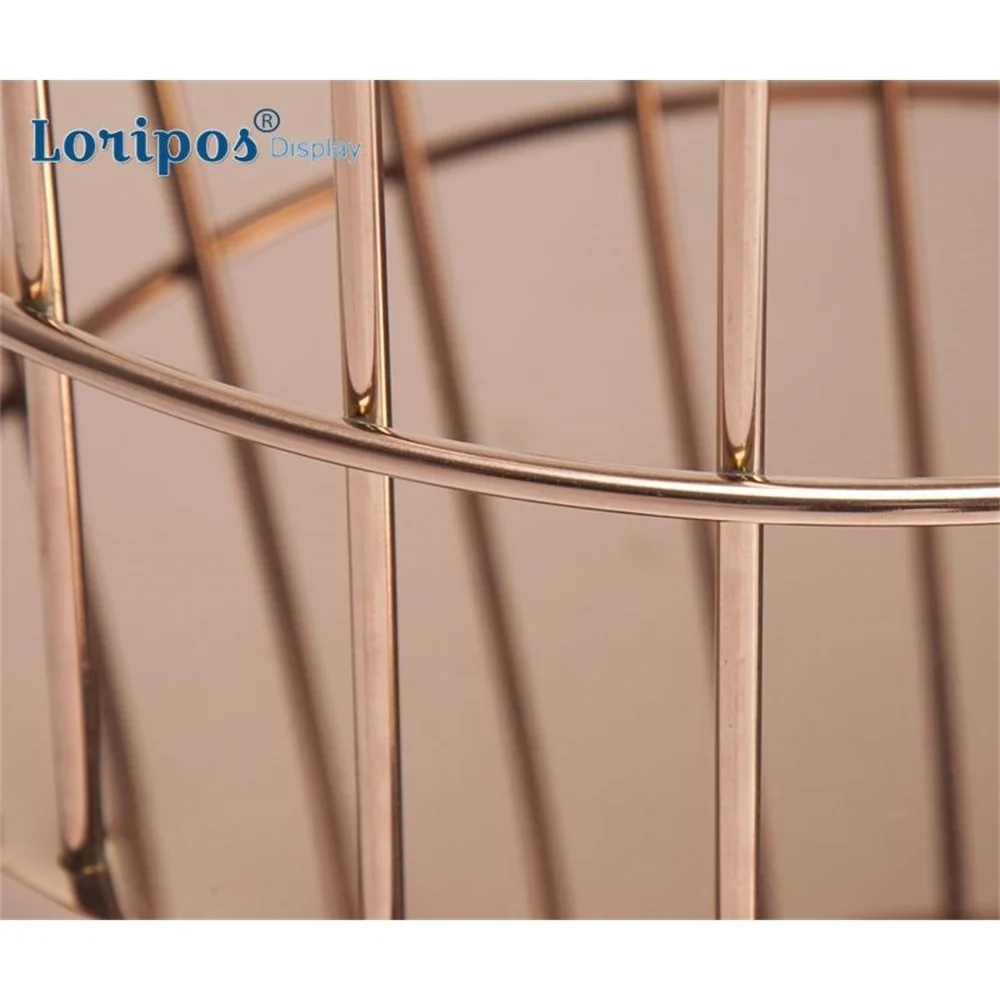 Креативная поддельная металлическая клетка для чехлов демонстрационный стеллаж