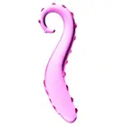 Розовый стеклянный двухсторонний специальный фаллоимитатор с гиппокампом, анальная пробка для лесбиянок, стимуляция точки G, взрослый фаллоимитатор