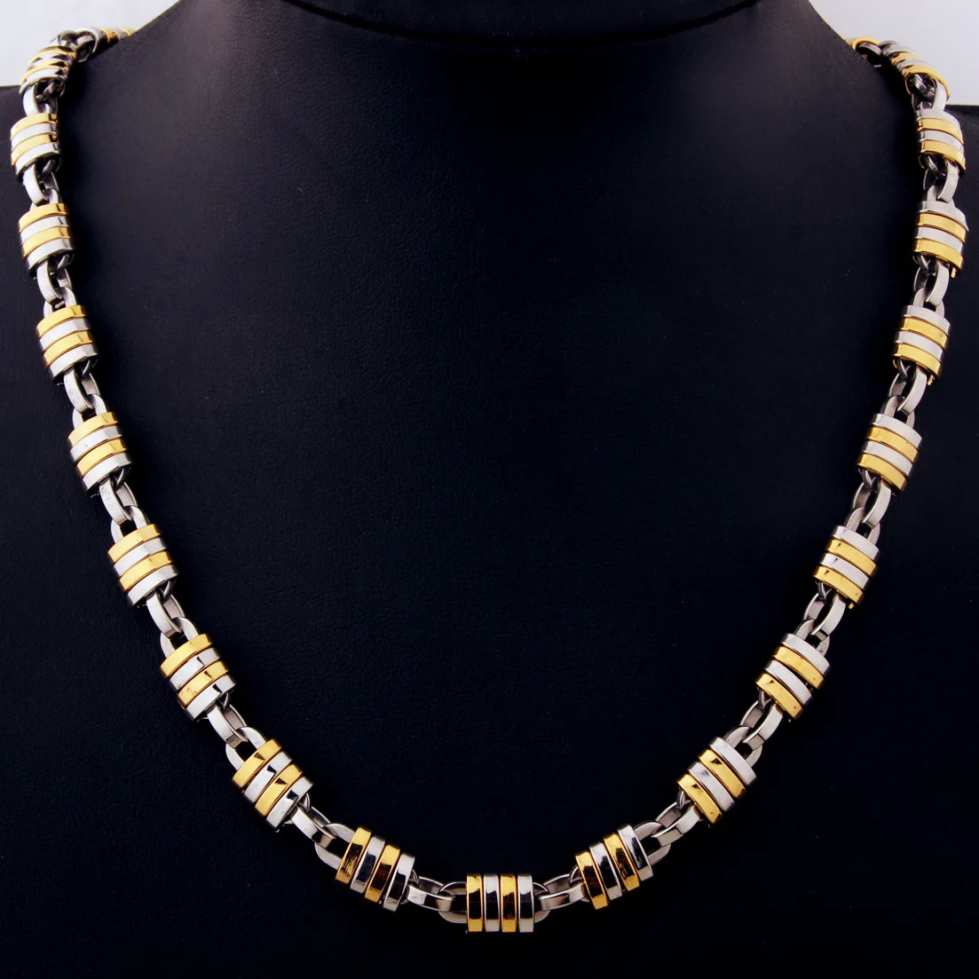 

Ожерелье GUCY 9 мм, новый стиль, цепь из титановой стали и нержавеющей стали ручной работы для Мужчин, Ювелирные изделия в подарок