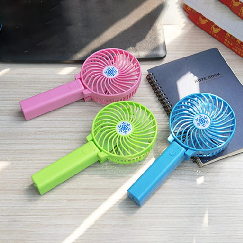 Summer Cooler Mini Handheld Fan USB Charging Personal Desk Fans Rechargeable Portable Office Outdoor Travel Energy Source | Бытовая