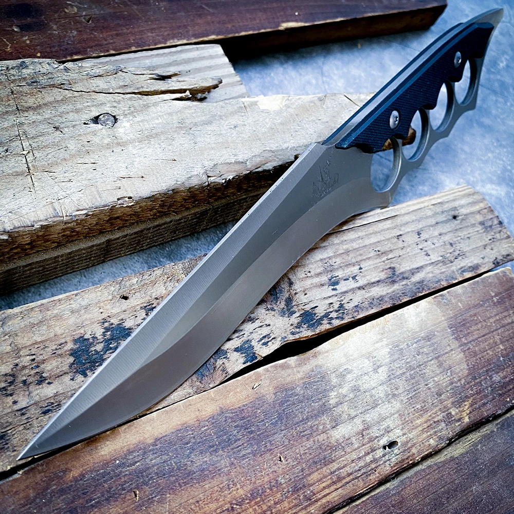 

TOP Quality JUNGLE TACTICAL HUNTING BOWIE KNIVES Outdoor Machete Tool FIXED BLADE MILITARY COMBAT SURVIVAL Messer