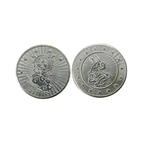 10pcs 231 85mm stainless steel arcade game machine token coins sheep and rabbit token coin