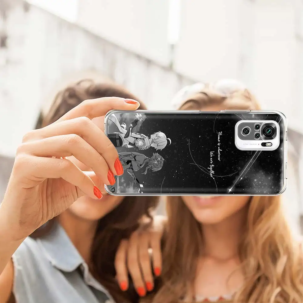 hot game genshin impact phone case funda for xiaomi redmi note 10 pro 9s 10s 9 8 pro 8t 8a 9a 9c 7 7a 6 6a k40 soft cover coque free global shipping
