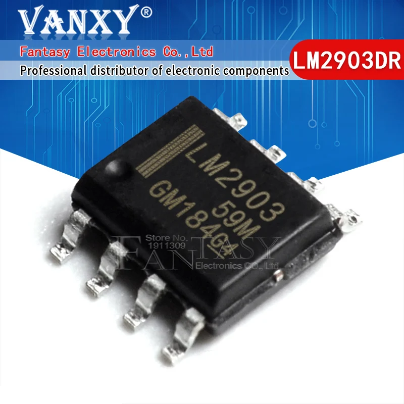 10 шт LM2903DR SOP8 LM2903 SOP LM2903DR2G SMD SOP-8 | Электронные компоненты и принадлежности