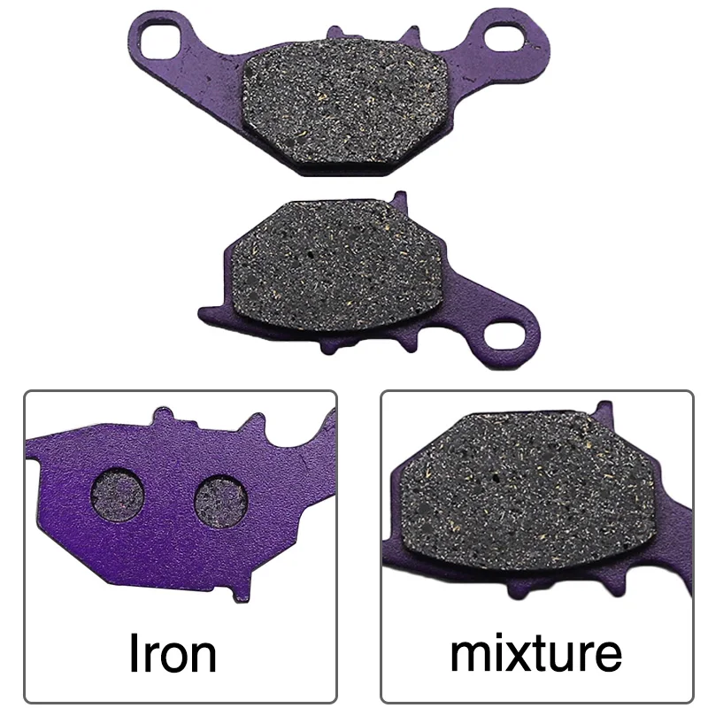 ALCON передние тормозные колодки мотоцикла диски набор деталей для Kawasaki KLX125 KMX125 Suzuki