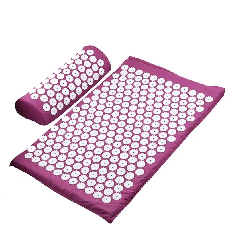 

Massager Cushion Massage Yoga Mat Acupressure Relieve Stress Back Body Pain Spike Mat Acupuncture Mat