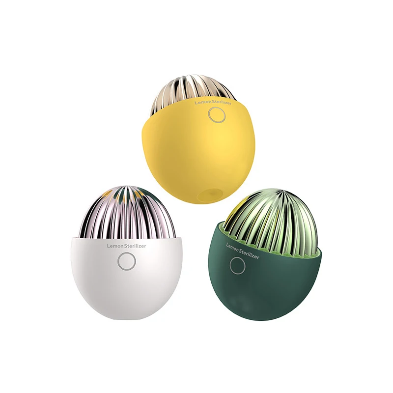 

Household Lemon Shape Deodorizer 2500mAh Battery Rechargeable Air Freshener USB Refrigerator Sterilization Purifier