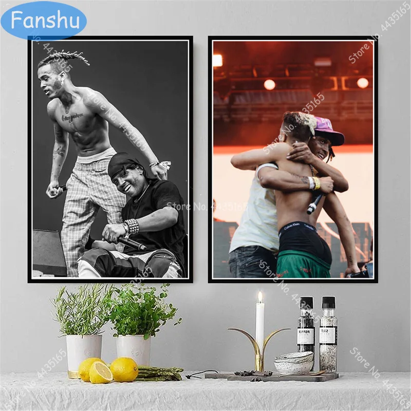 Плакат с изображением лыжной маски плакат хххтентакион Бог хип хоп рэп плакаты