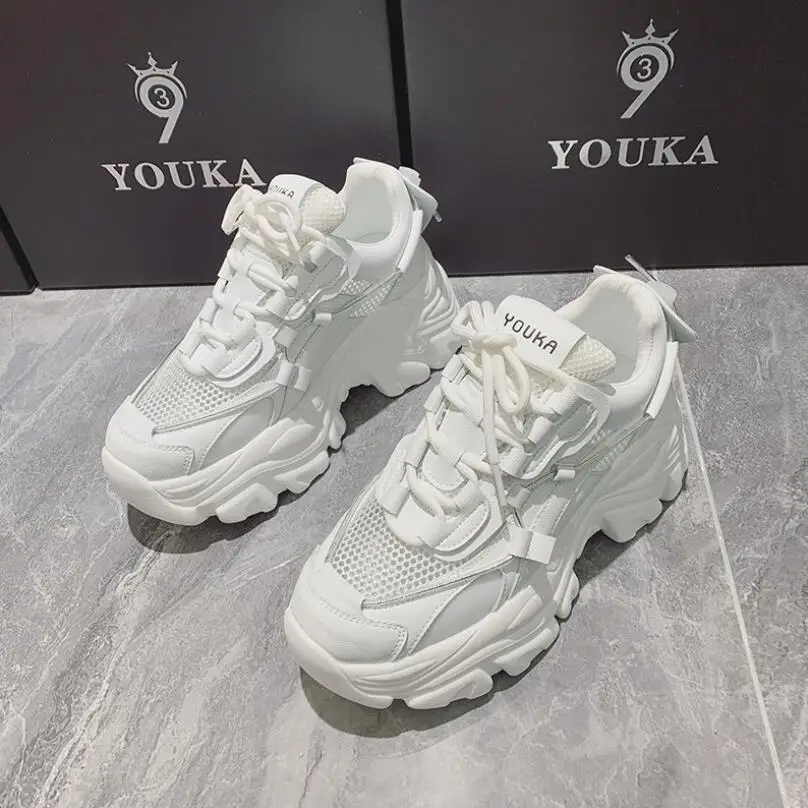 

Platform Sneakers White Woman Vulcanize Shoes Femme Tenis Con Plataforma Luxury Tennis Feminino For Women 2021 Zapatos Mujer
