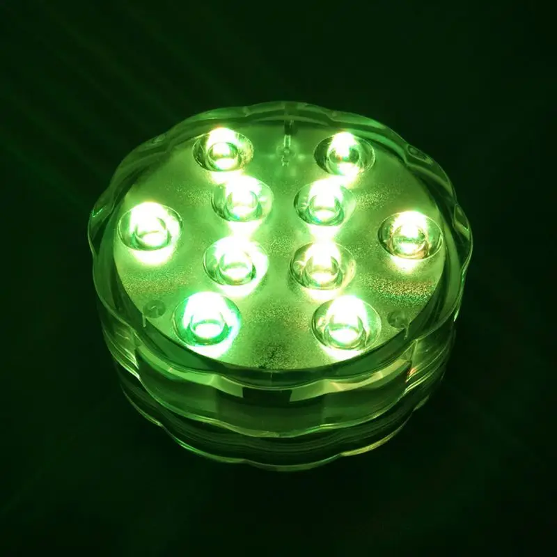 RGB цвета кальян погружной светодиодный свет для праздничное украшение вечеринок