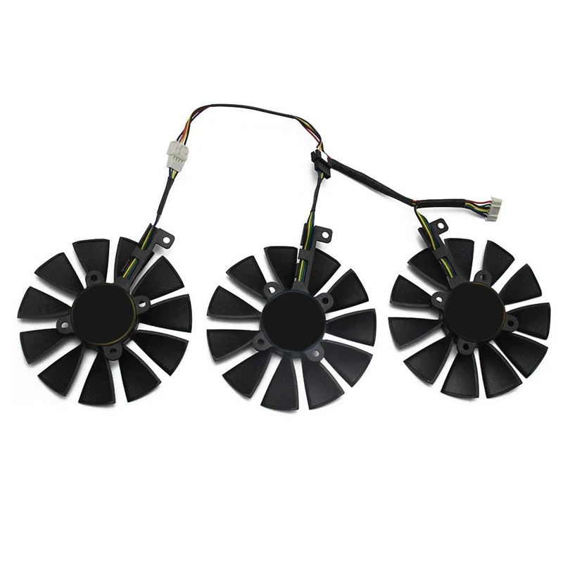 PLD09210S12M PLD09210S12HH Вентилятор охлаждения заменить кулер для ASUS Strix GTX1060 OC 1070 1080 GTX1080Ti
