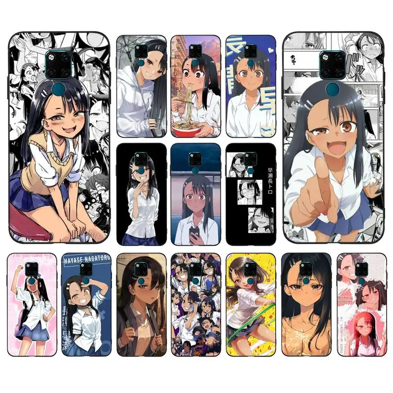 

FHNBLJ Nagatoro san anime Phone Case for Huawei Mate 20 10 9 40 30 lite pro X Nova 2 3i 7se
