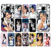 fhnblj nagatoro san anime phone case for huawei mate 20 10 9 40 30 lite pro x nova 2 3i 7se