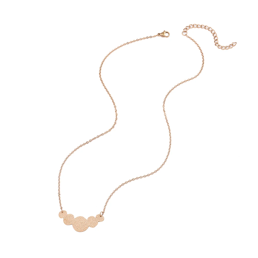 Mavis Hare сверкающее ожерелье из нержавеющей стали лихини неправильной формы