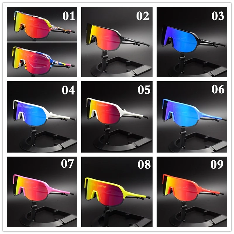 

Polarized Cycling Glasses Road Bike Sports Sunglasses UV400 Riding Bike Eyewear Mountain Bicycle Cycling Glasses Goggles Eyewear