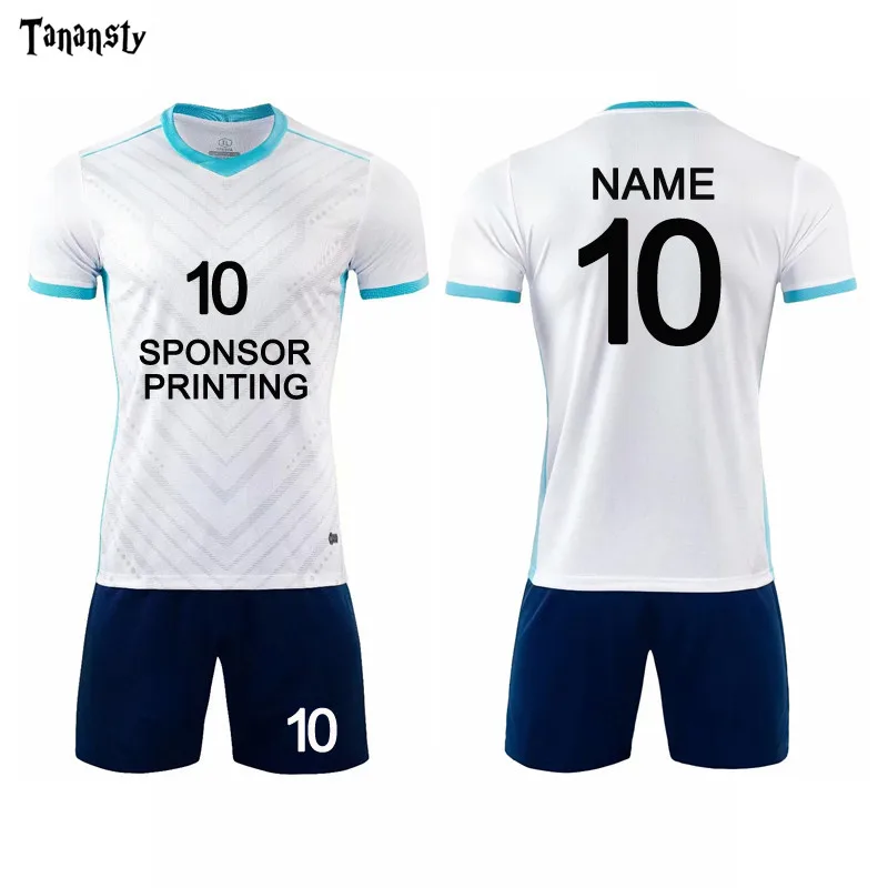 Молодежная футбольная форма Футбольная новый спортивный костюм для взрослых