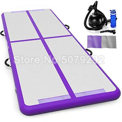 Дешево Надувной Тренировочный Коврик большого размера с бесплатным насосом, оптовая продажа с завода, надувной коврик для тренажерного зала, 10 м/11 ...