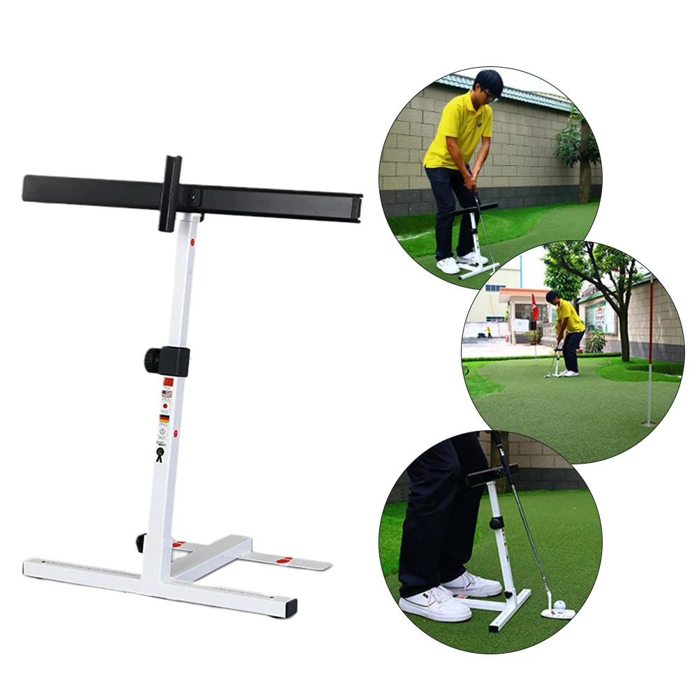 

Hot Sale Golf Putting Training Aid Height Adjustable Golf Posture Corrector Teaching Equipment for Improving Putting Ability