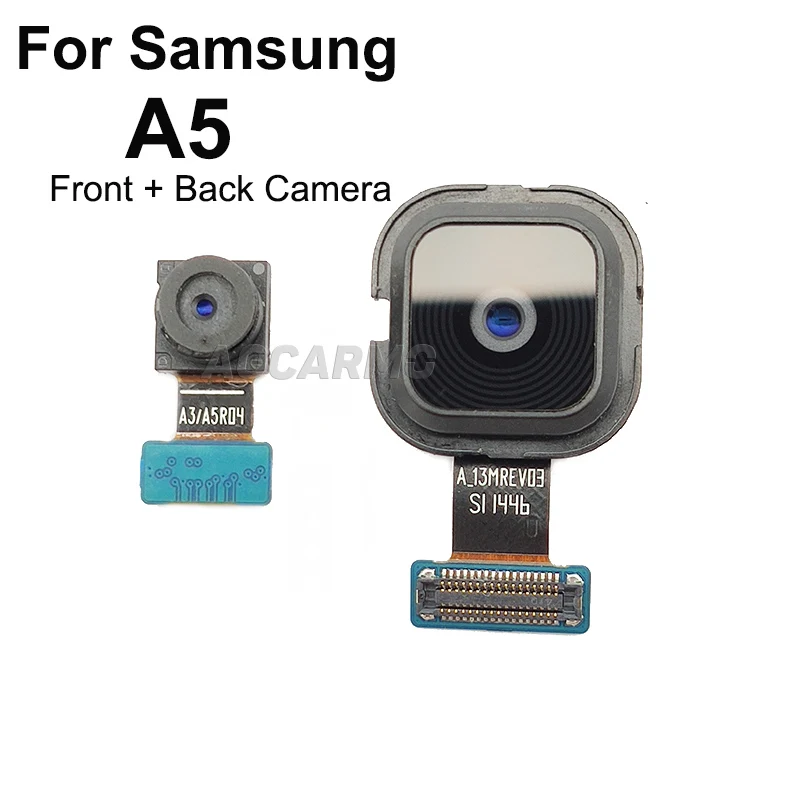 Передняя камера Aocarmo для Samsung Galaxy A5 2016 2017 A510 A520 A530 A720 A730 гибкий кабель замены задней