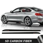 Машина для укладки новые М производительность сбоку юбка в полоску наклейка для порога наклейка для BMW f30 f31 x5 f15 f85 e60 e61 f22 e90 f10 f11 f01 f02