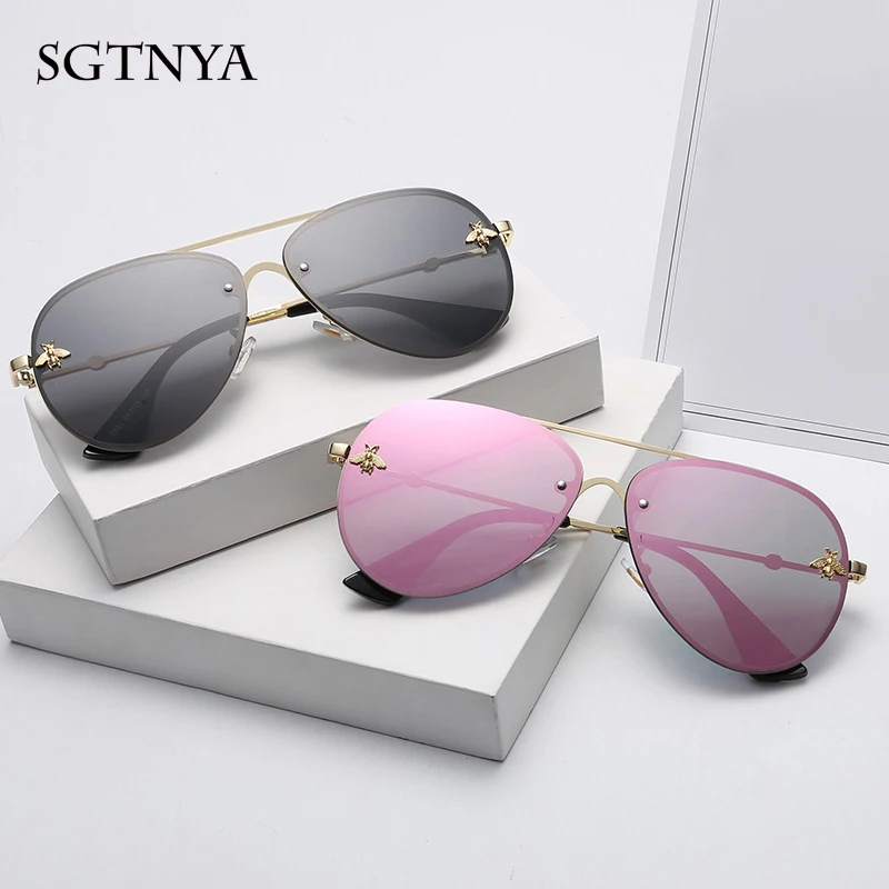 Новые модные солнцезащитные очки в виде пчелы европейском и американском стиле