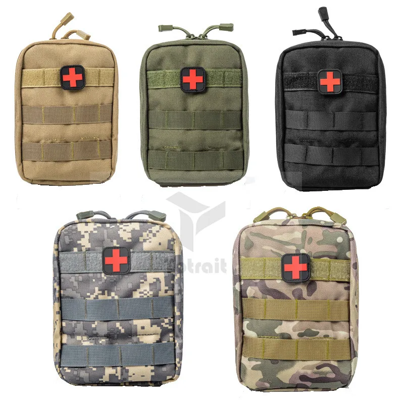 

Outdoor First Aid Emergency Medical Bag Medicine Drug Pill Box Home Car Survival Kit Emerge Case Small 900D Nylon Pouch