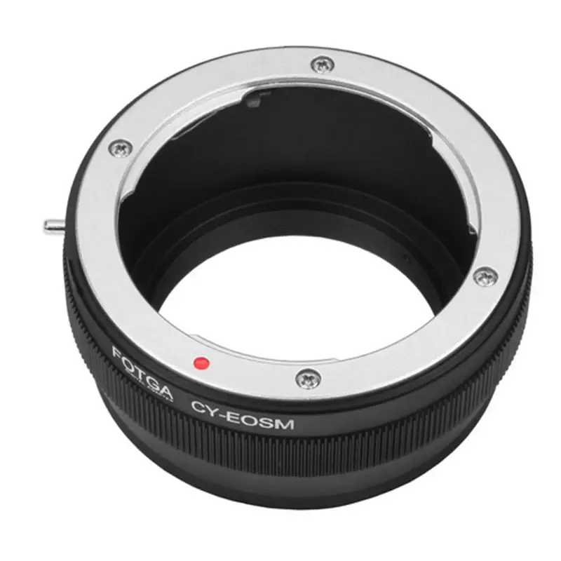 Переходное кольцо FOTGA для объектива Contax Yashica C/Y камеры Canon EOS M M2 M3 с поддержкой в