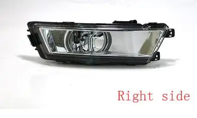 Right side Capqx для Skoda Rapid- ПТФ в передний бампер противотуманная фара рамка крышка с кабельный жгут в сборе - Color: Right side