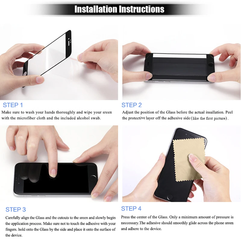 9D полностью изогнутое закаленное стекло для Samsung Galaxy Note 8 9 S9 S8 Plus Защитная пленка