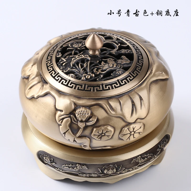 Китайская курильница латунные Буддийские принадлежности домашний держатель для
