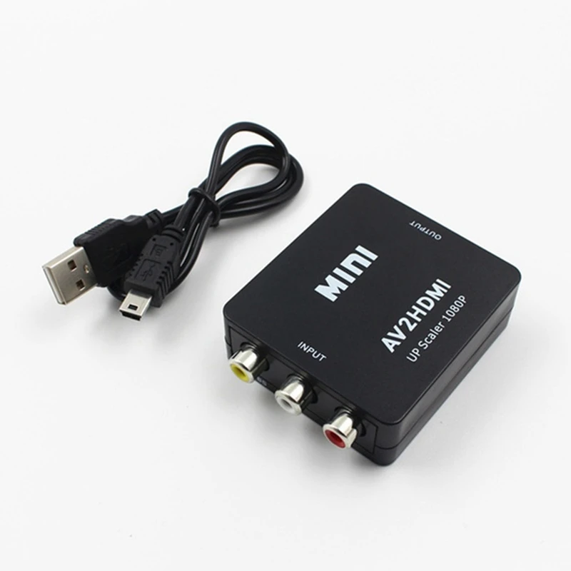 Преобразователь AV-HDMI композитный преобразователь RCA в HDMI аудио-видео адаптер 720P